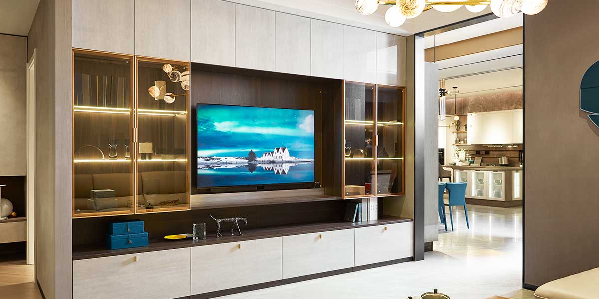 Custom Modern Glossy White TV Units Custom Modern Glossy White TV Units