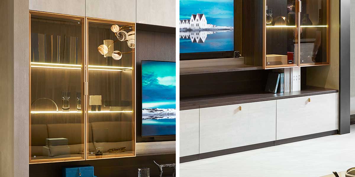 Custom Modern Glossy White TV Units Custom Modern Glossy White TV Units