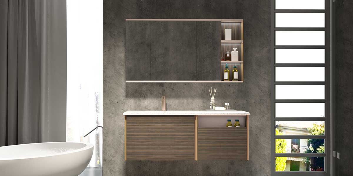 Modern Brown Bathroom Cabinet Modern Brown Bathroom Cabinet