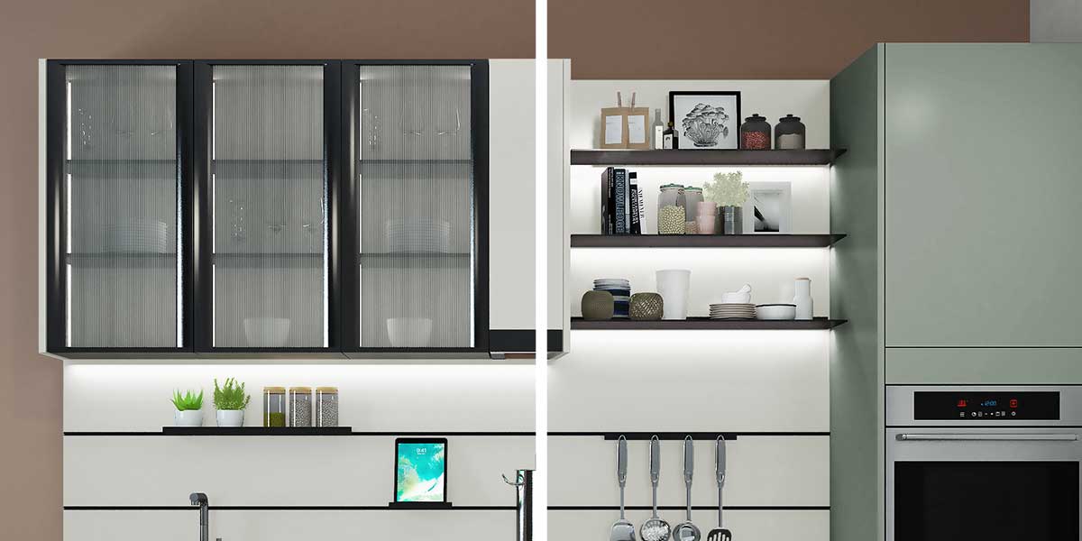 Melamine Kitchen Cabinets Simple Style