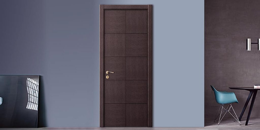 modern wood interior door