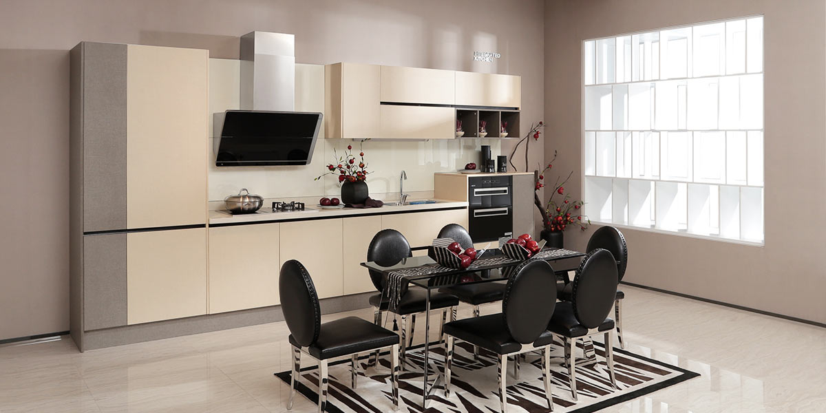 Small Kitchen Cabinets in One Wall Layout