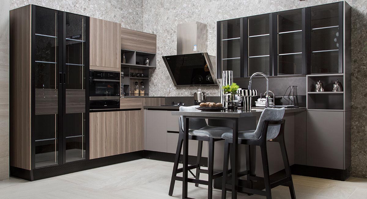 Modern Kitchen Cabinets Set
