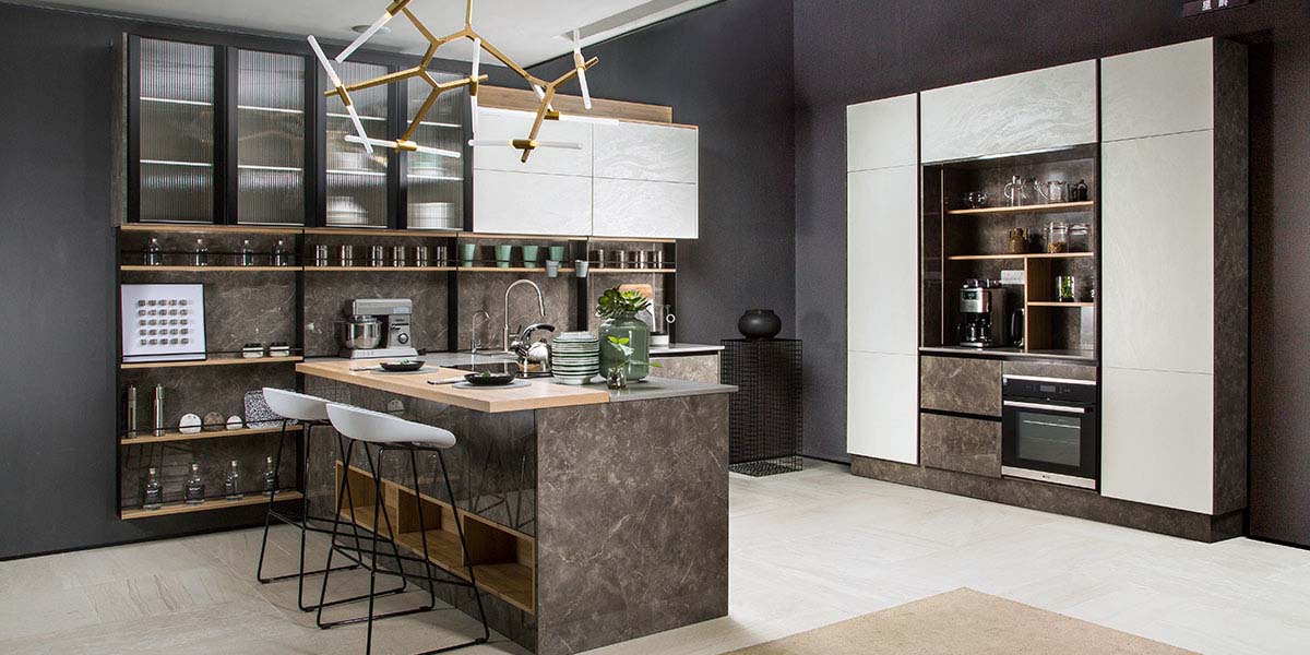 Color Combination Modern Kitchen Cabinets