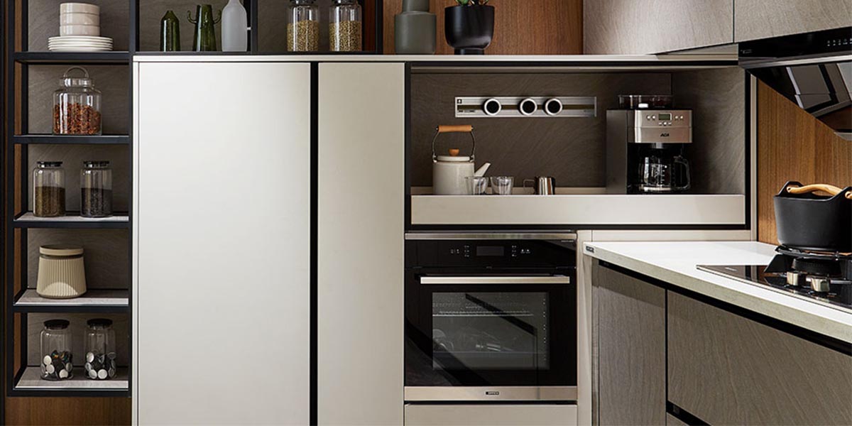 Modern Simple L Shaped Kitchen Units