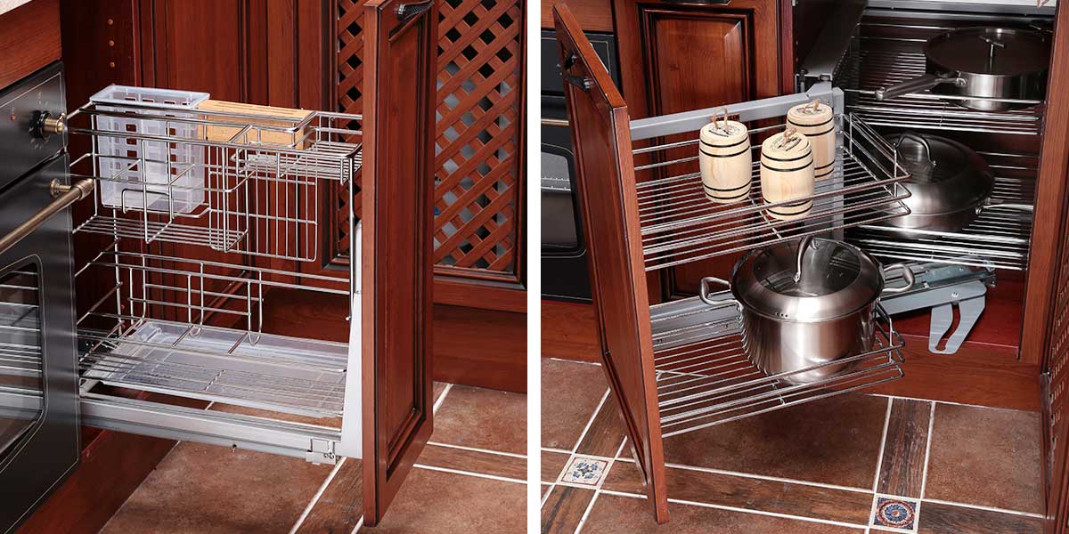 Traditional Wooden European Kitchen Furniture