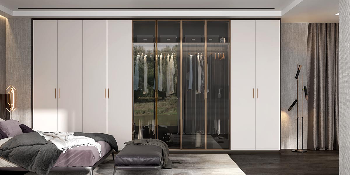 Modern Matte Lacquer White Wardrobe Modern Matte Lacquer White Wardrobe