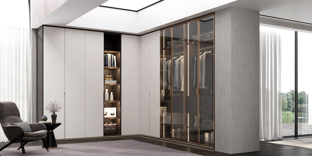 Modern Matte Lacquer White Wardrobe Modern Matte Lacquer White Wardrobe