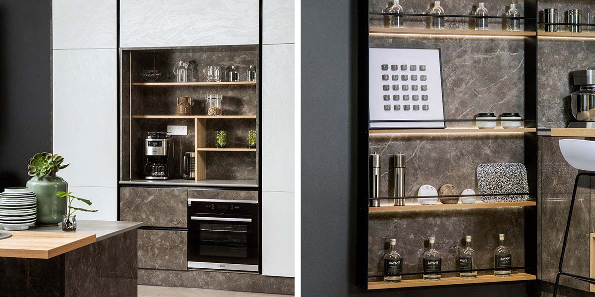 kitchen storage shelf