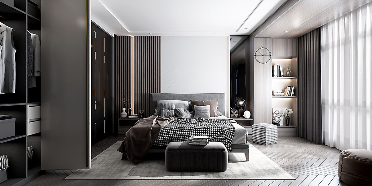 Modern bedroom design