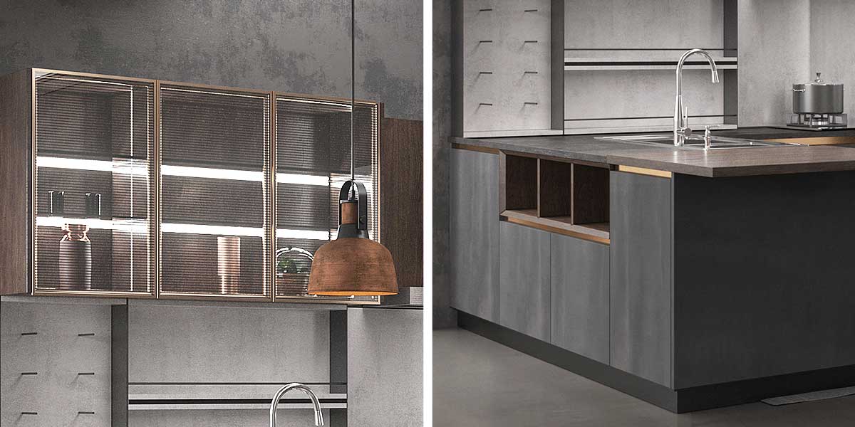 UV Lacquer Kitchen Design Modern