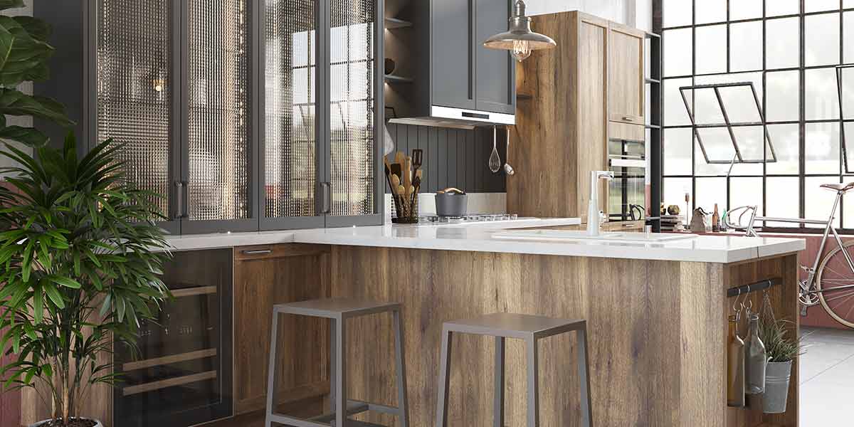 Thermofoil Kitchen cabinet countertop Thermofoil Kitchen cabinet countertop
