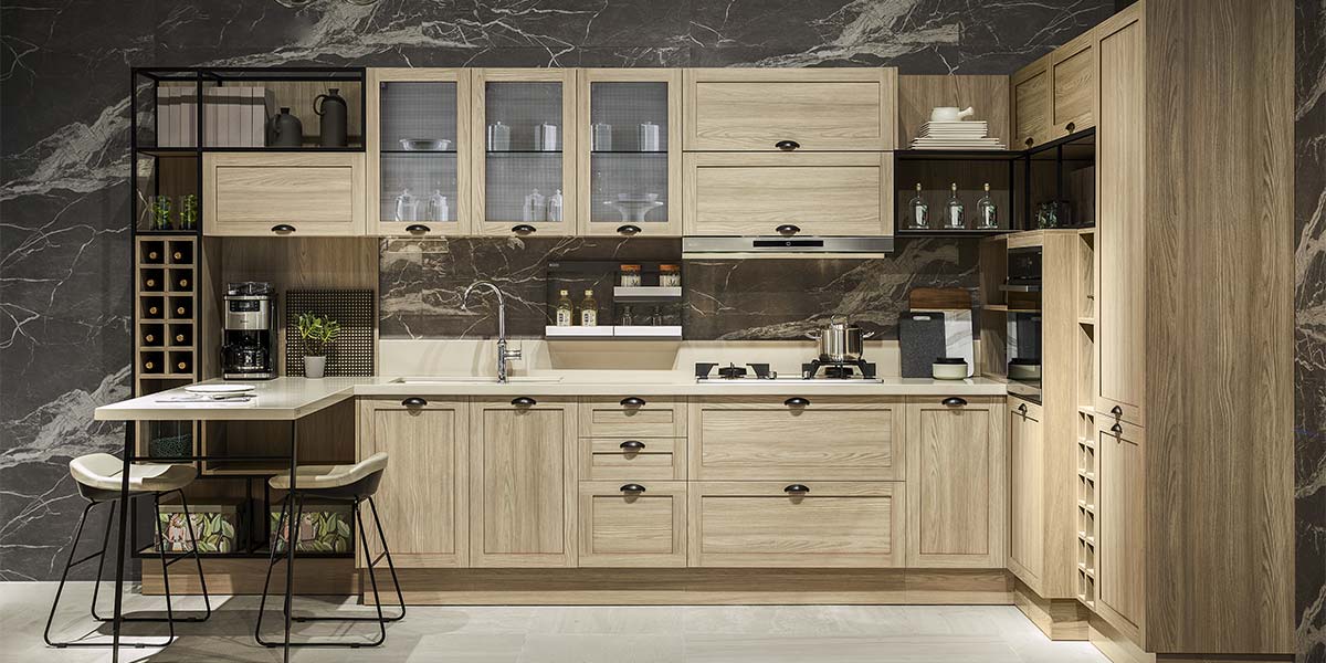 Wood Kitchen cabinet