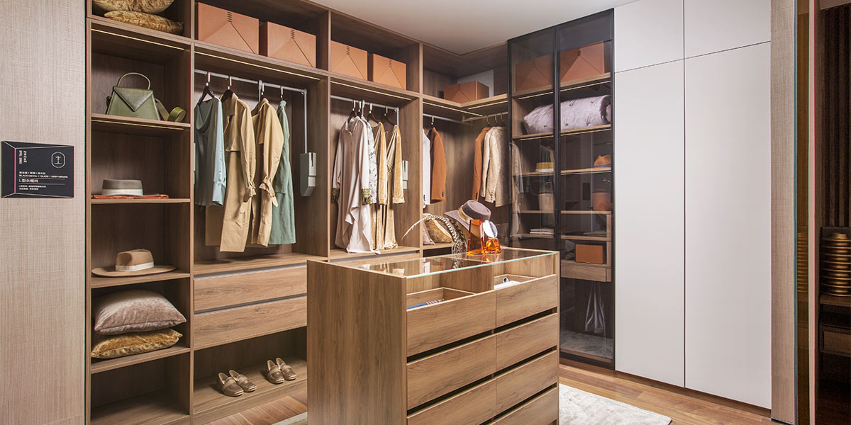 Walk-in Closet with Island
