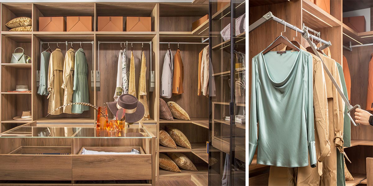 Modern Walk-in Closet