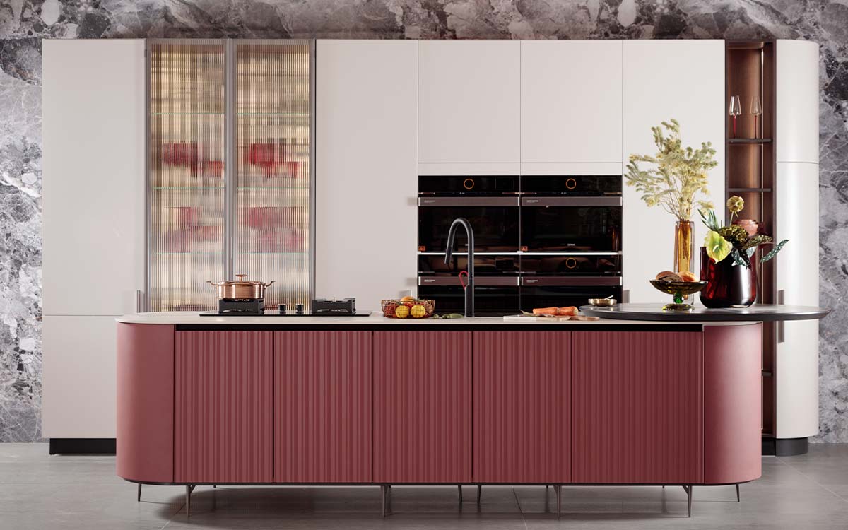  Curved Kitchen Cabinet