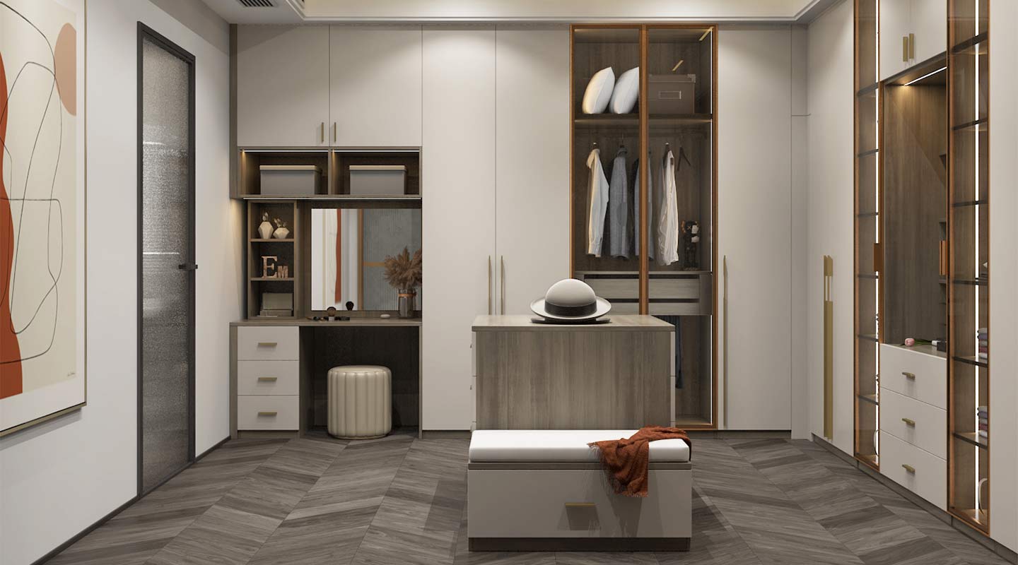 Master Room Walk in Closet