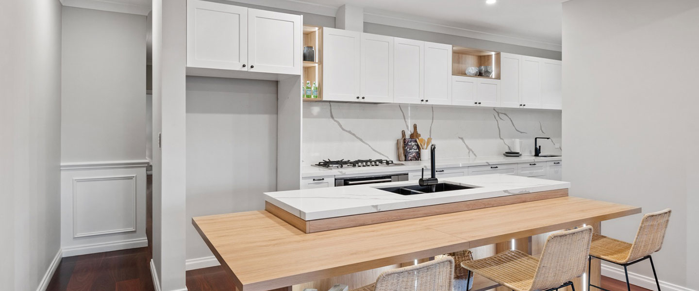 White Shaker Kitchen Project in Perth, Australia