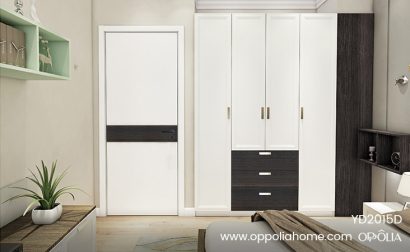 White and Oak Wood Single Door YDL015D