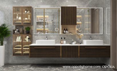 Double Bathroom Vanity with Sink