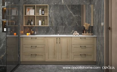Floor Standing Vanity Units with Basin Shaker Style