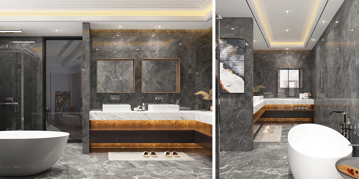 Luxury Bathroom Vanities Floating Design