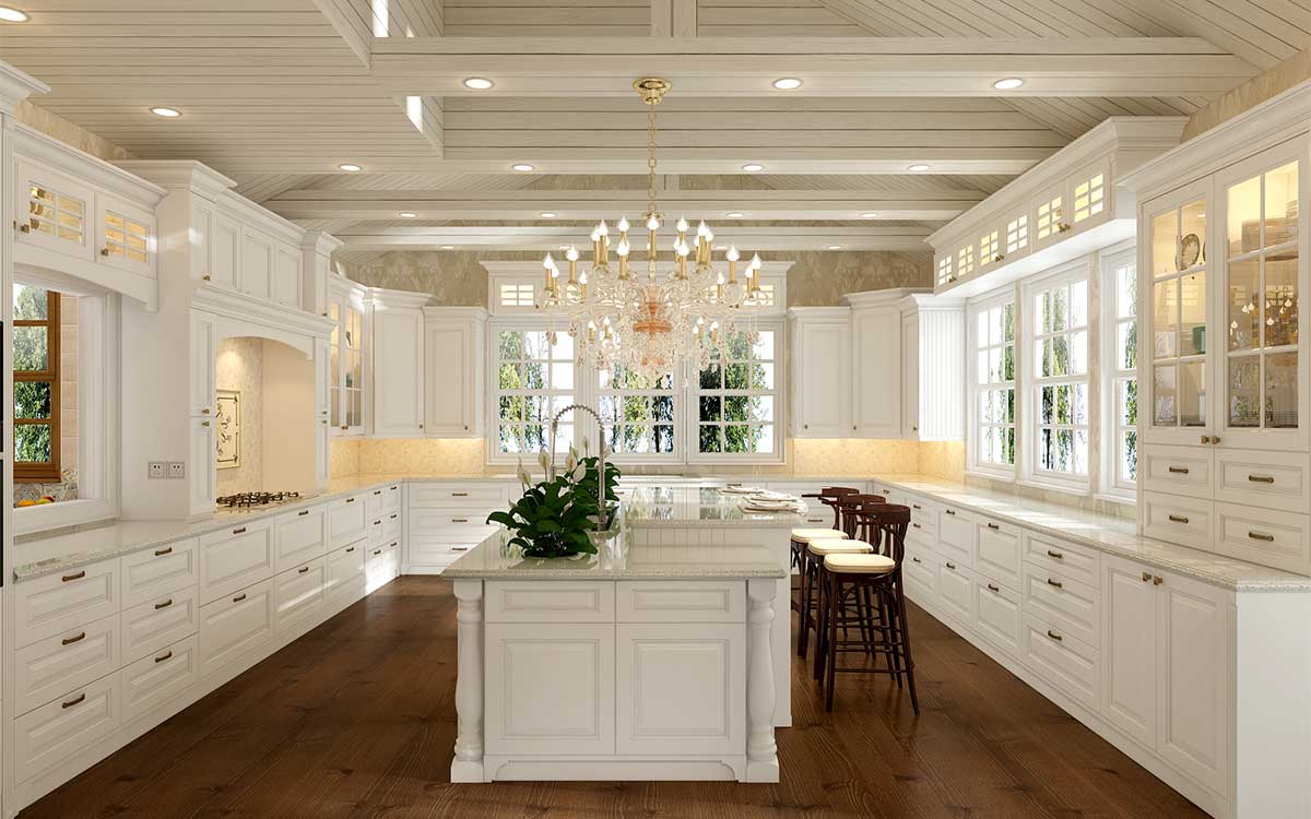 White Shaker Kitchen
