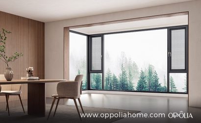 Aluminium Flush Casement Window
