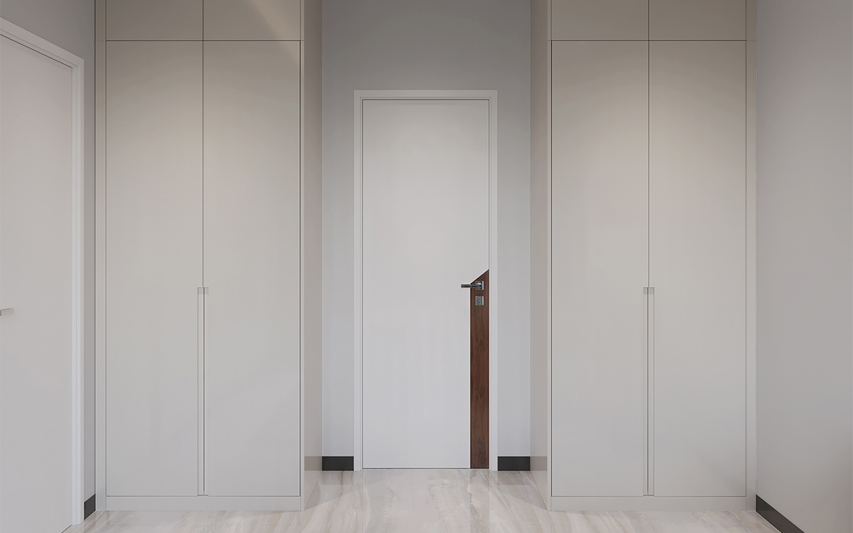 Bedroom Built-in White Wardrobes Bedroom Built-in White Wardrobes