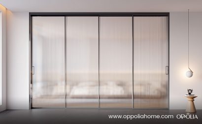 Internal Sliding Door with Frosted Glass