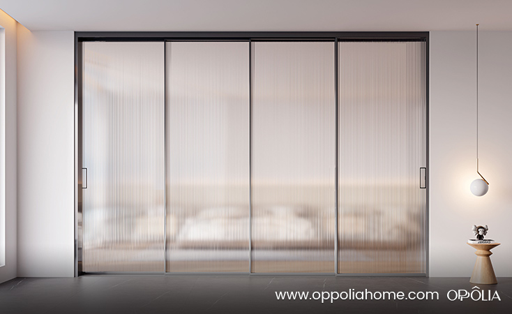 Internal Sliding Door with Frosted Glass