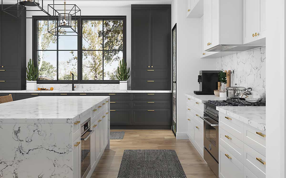 Modern Farmhouse Kitchen Cabinets