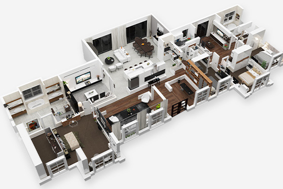 full house customization