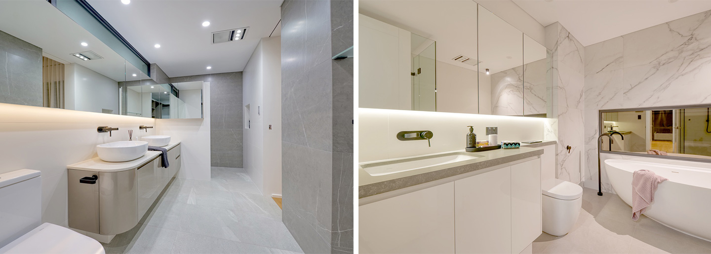 floating modern bathroom vanities
