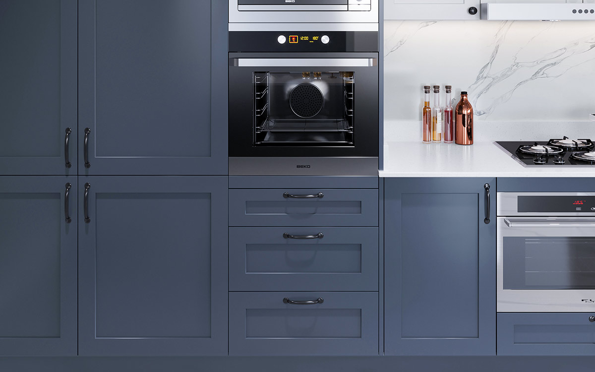 Dark Blue Kitchen Cabinets Shaker Style Dark Blue Kitchen Cabinets Shaker Style