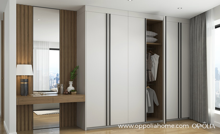 Designer Wardrobe with Long Handle