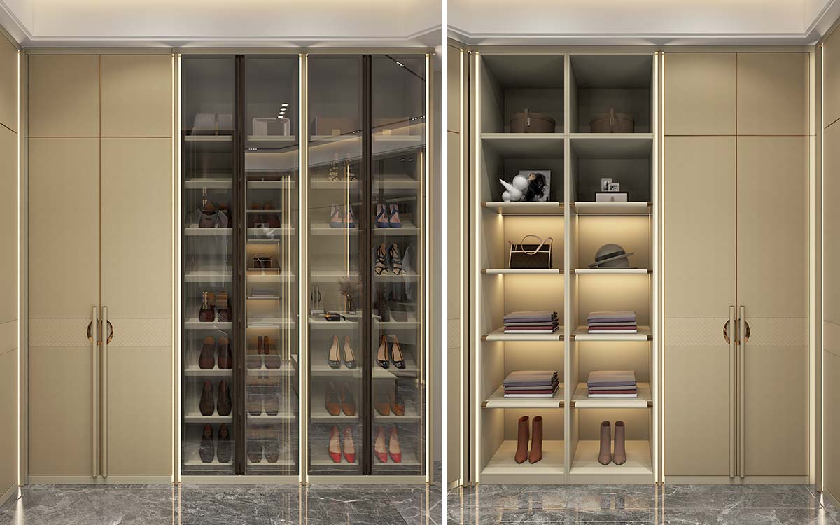 Luxury Walk in Closet with Island Luxury Walk in Closet with Island