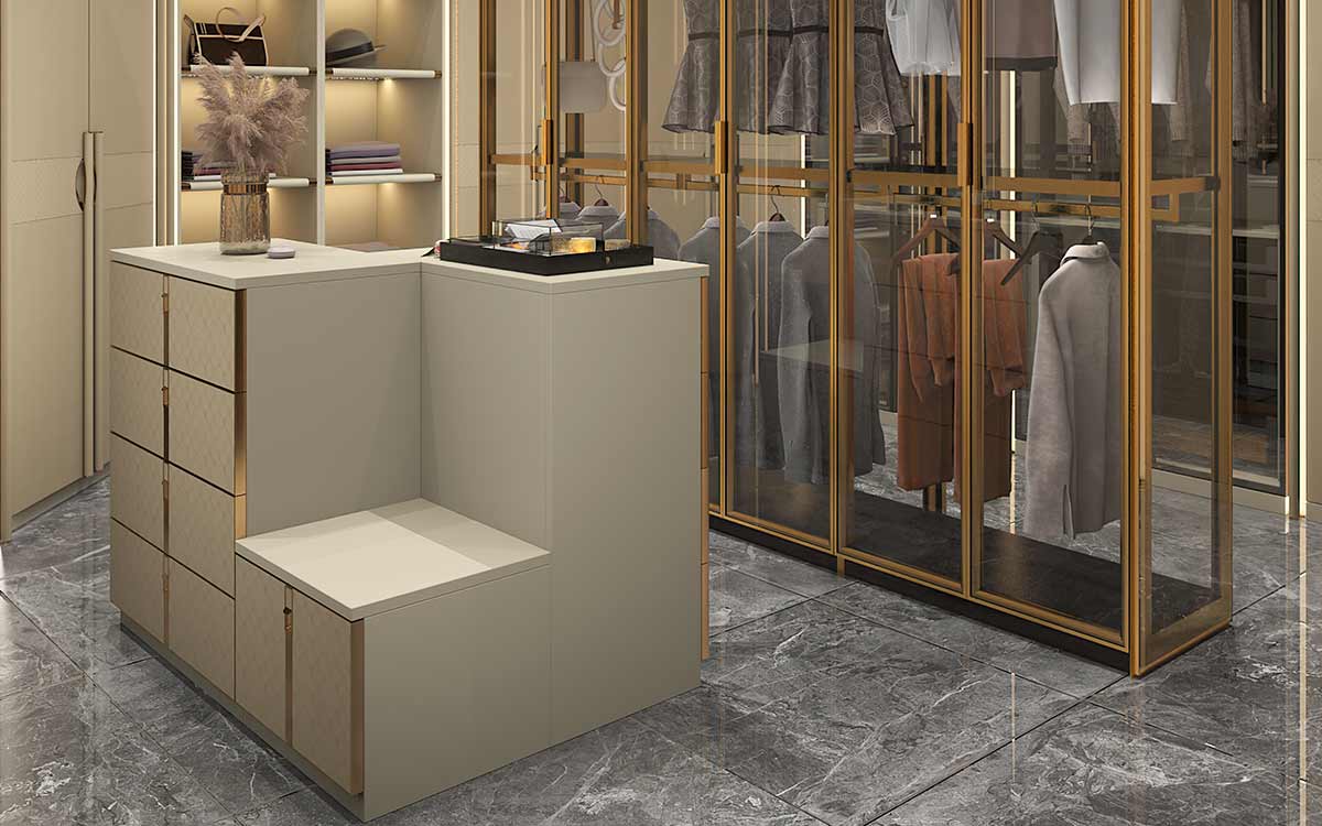 Luxury Walk in Closet with Island Luxury Walk in Closet with Island