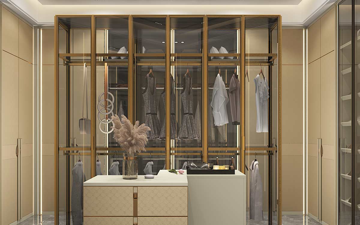 Luxury Walk in Closet with Island Luxury Walk in Closet with Island