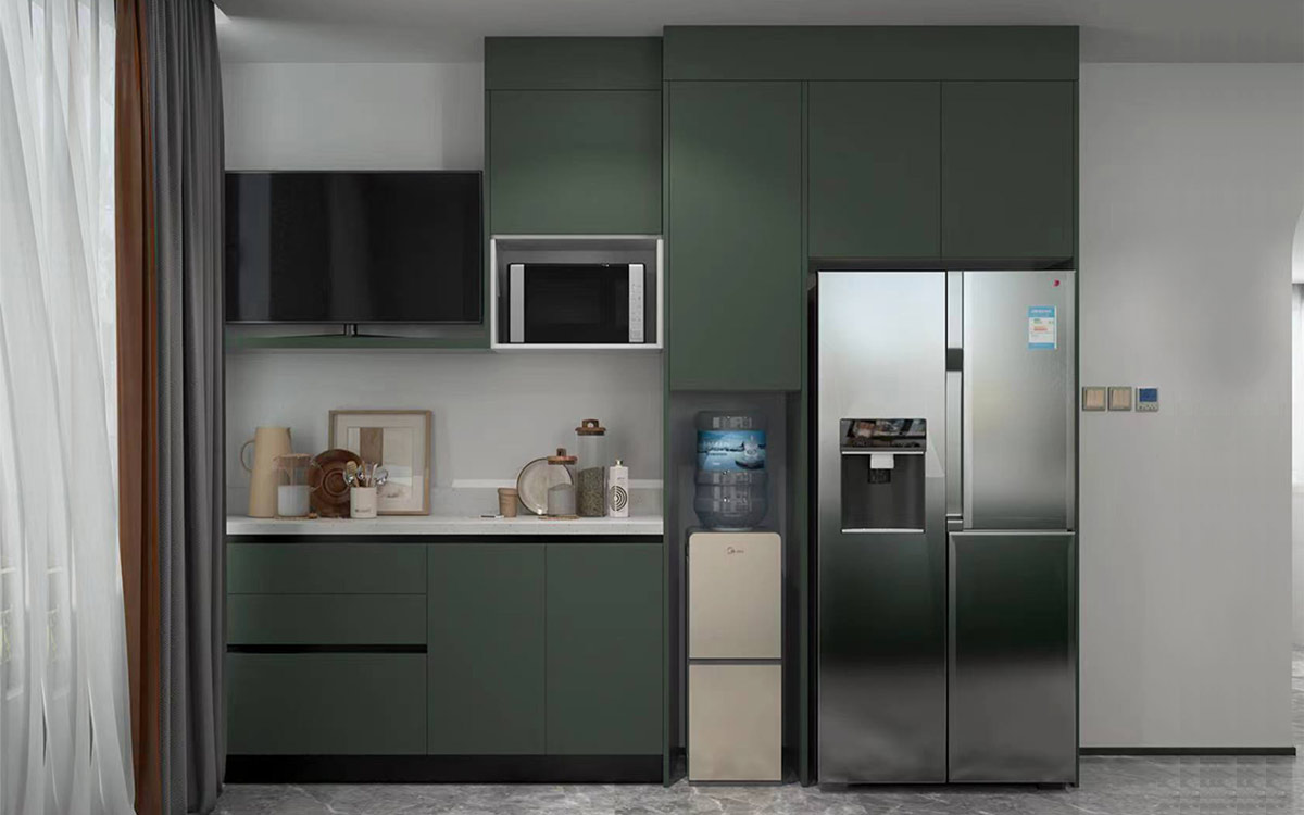 Painted Green J Pull Wet Kitchen Painted Green J Pull Wet Kitchen