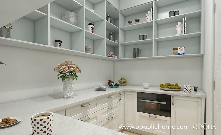 Walk In Pantry Custom Cabinets