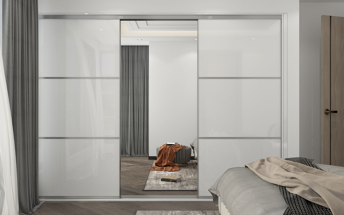 White Wardrobe With Mirror White Wardrobe With Mirror