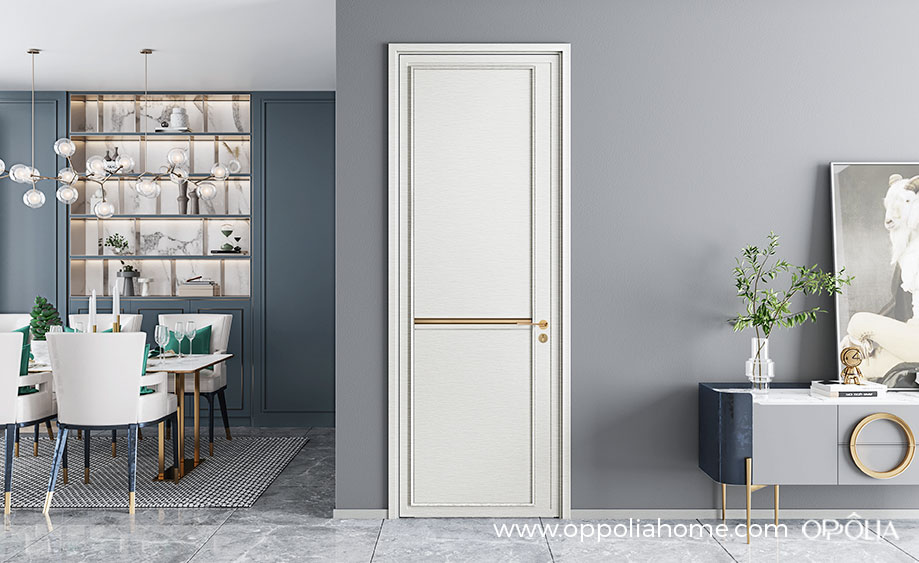 1-Panel Door in White Oak Finish