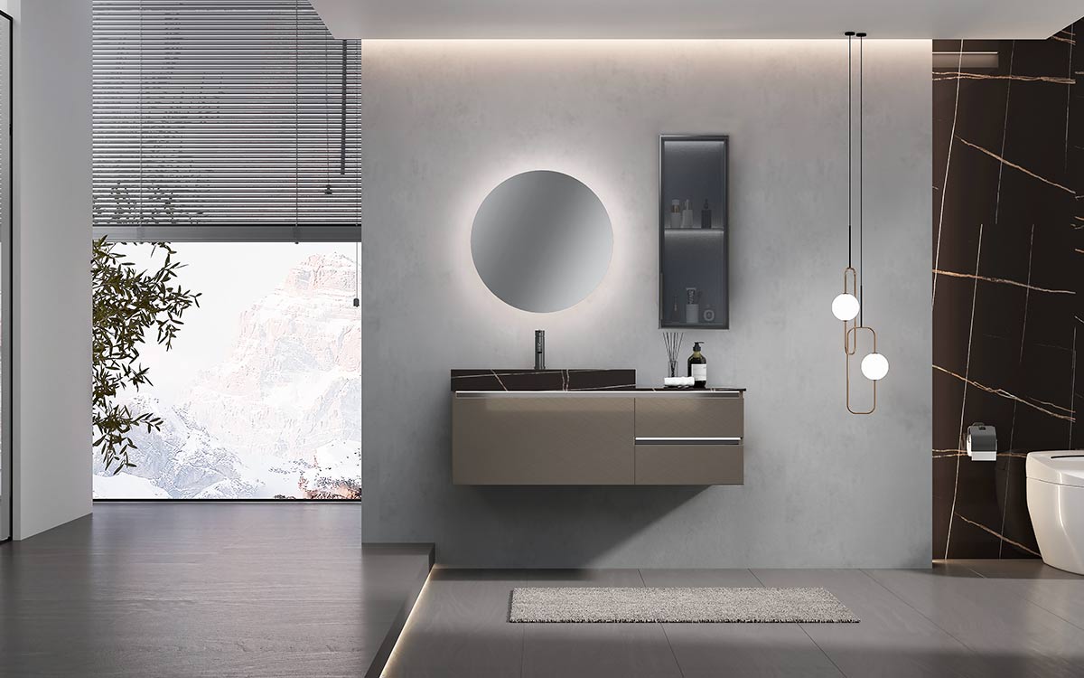 floating bathroom vanity
