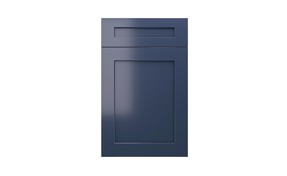 Blue Shaker Cabinets Ready To Assemble