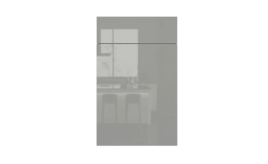 glossy ash RTA cabinet door