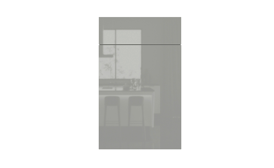 Glossy Ash Gray Rta Cabinets Wholesale