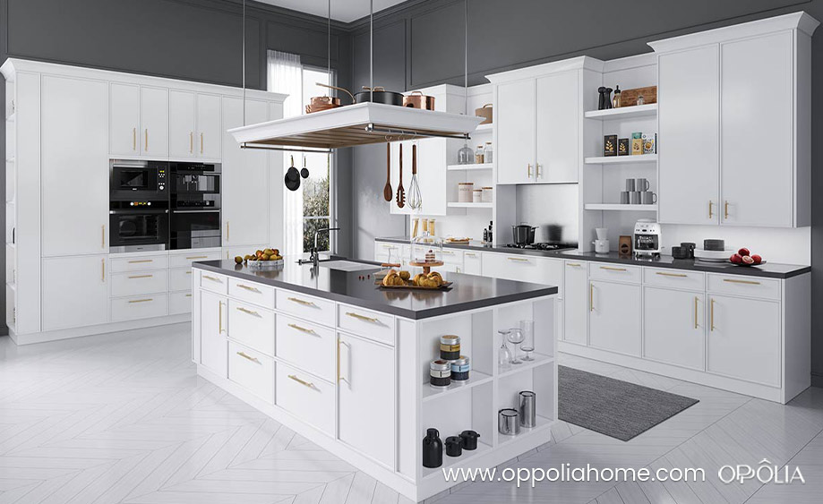 Slim Shaker RTA Cabinets Modern Style
