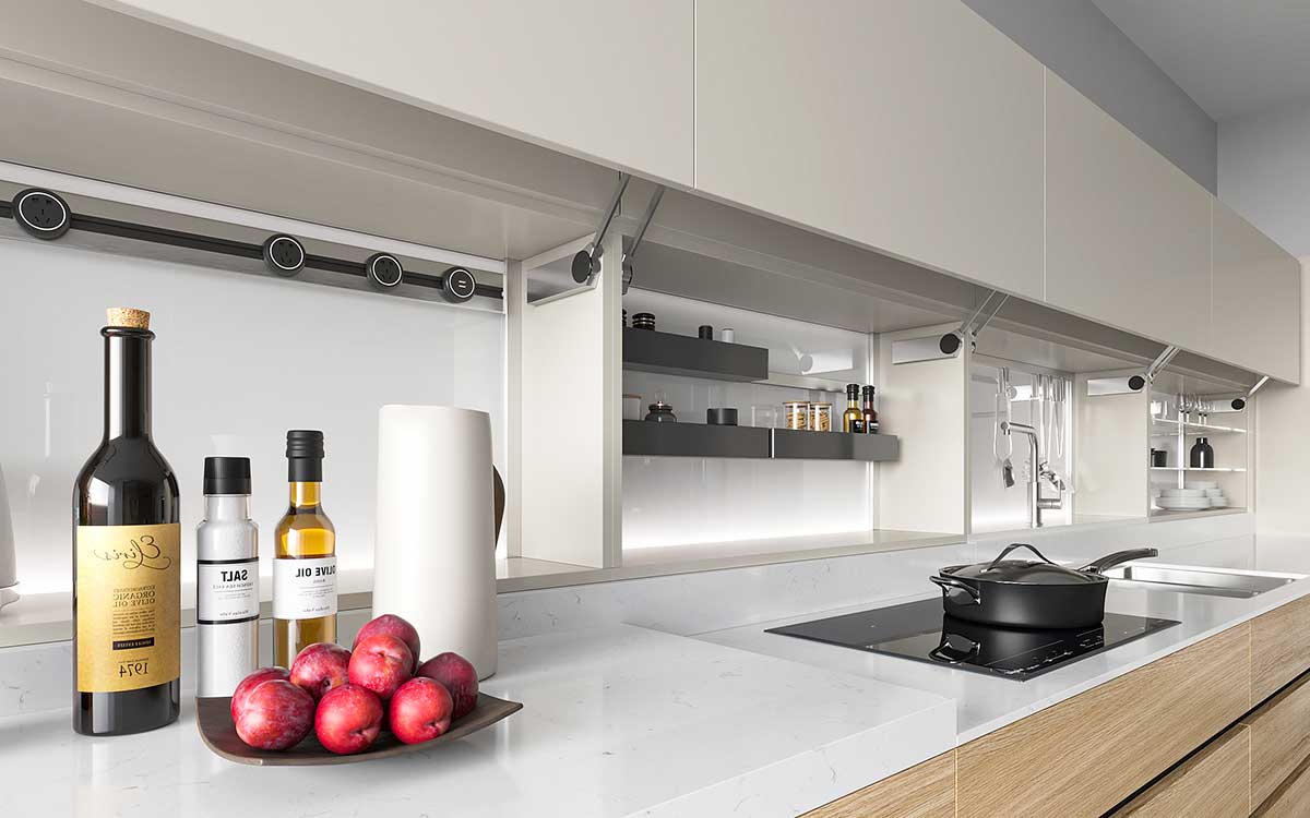 Multifunctional Kitchen Cabinet Storage