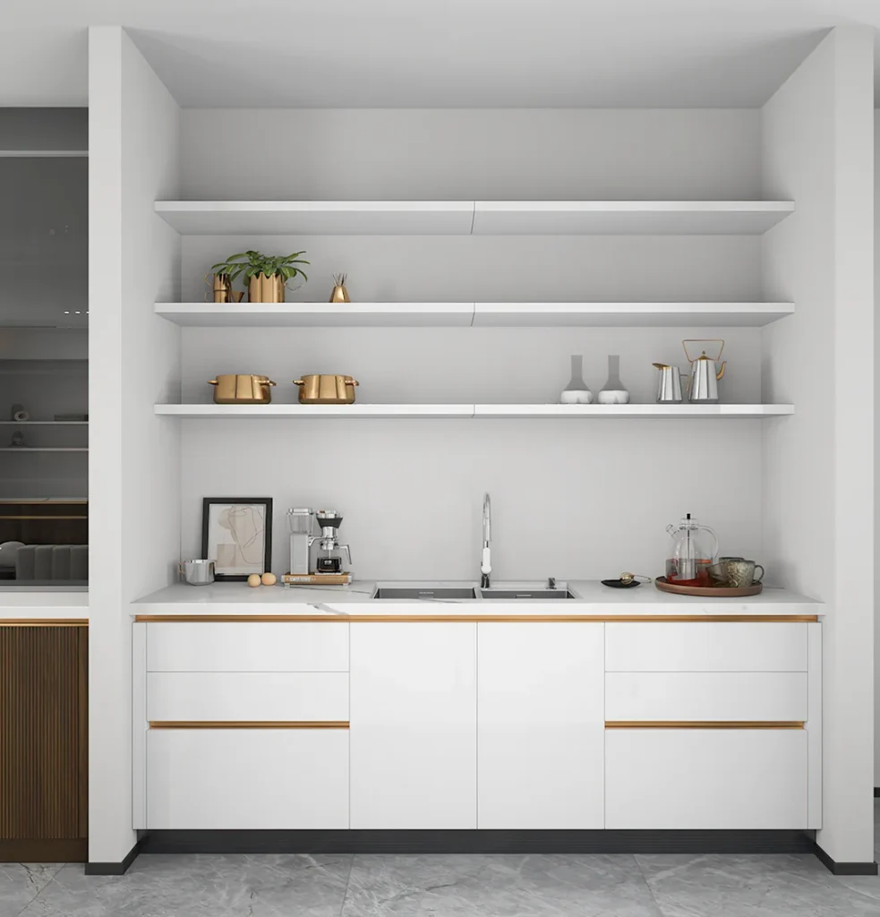 Modern High Gloss Kitchen Cabinets